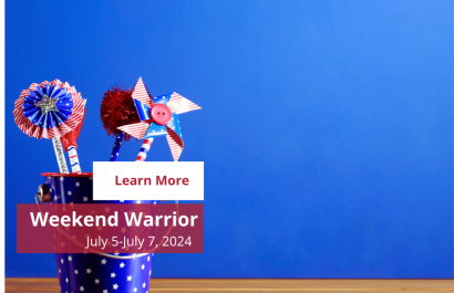Weekend Warrior: July 5 - July 7, 2024 | Amy Jones Group